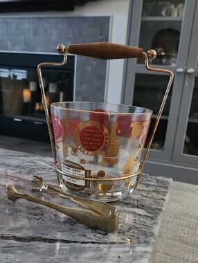 Jeanette Vintage Ice Bucket, 3 Piece